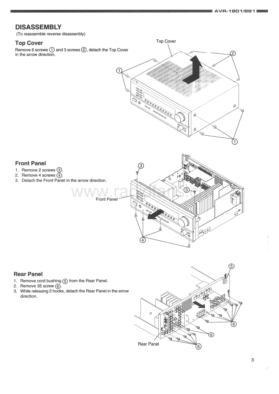 Denon-AVR881-avr-sm维修电路原理图.pdf_第3页