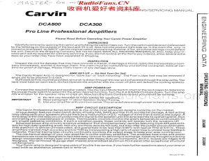 Carvin-DCA300-pwr-sm维修电路原理图.pdf
