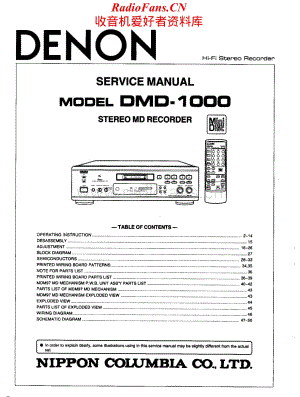 Denon-DMD1000-dat-sm维修电路原理图.pdf