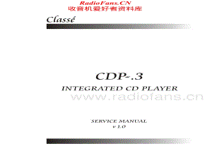 Classe-CDP3-cd-sm维修电路原理图.pdf