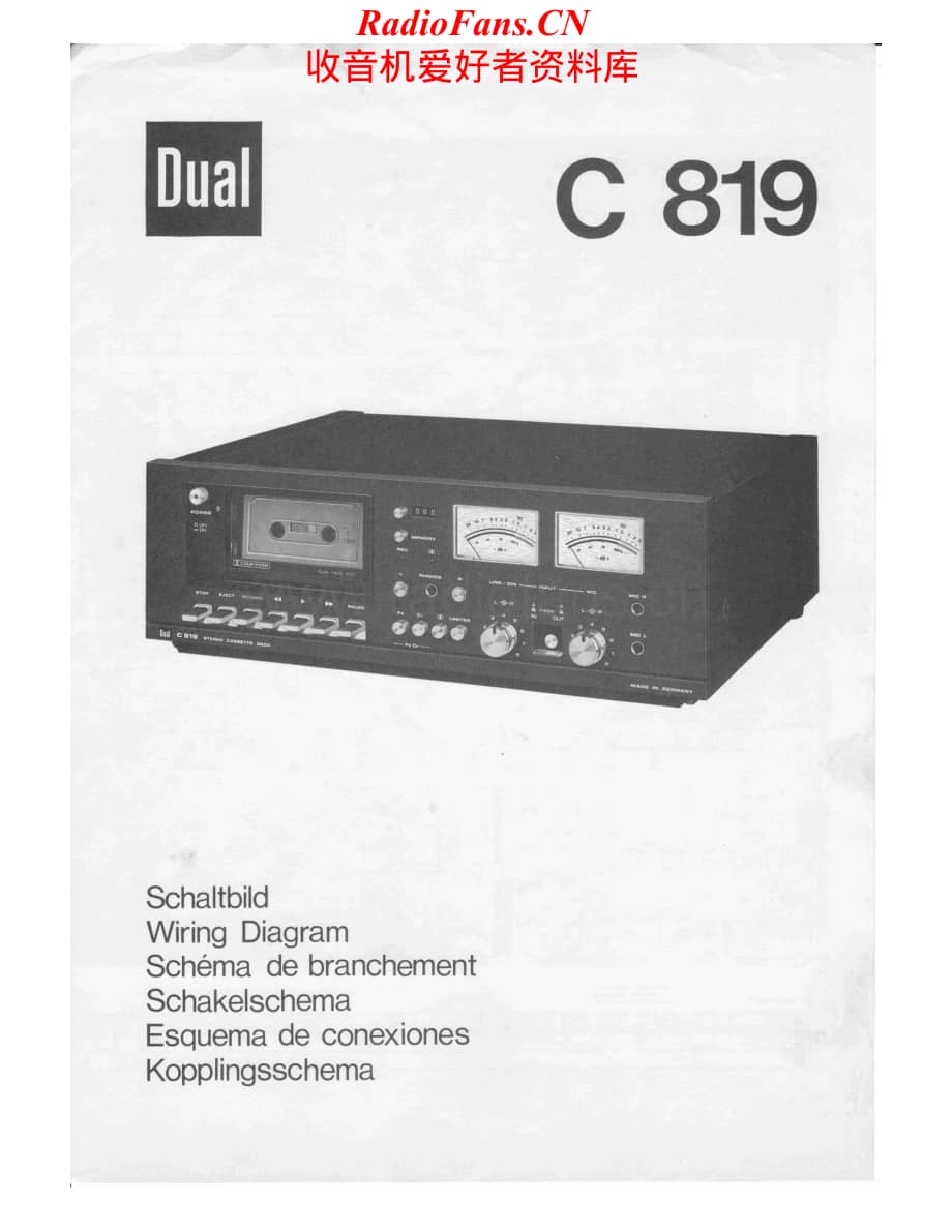 Dual-C819-tape-sch维修电路原理图.pdf_第1页