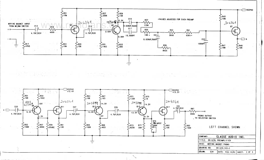 Classe-DR5-pre-sch维修电路原理图.pdf_第3页