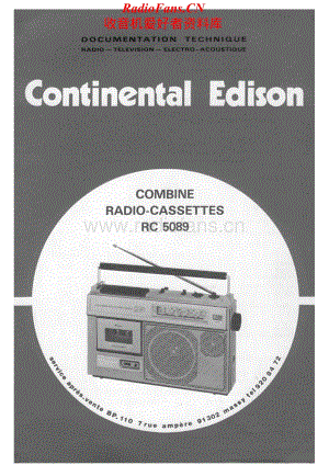 Continental-RC5089-rec-sm维修电路原理图.pdf