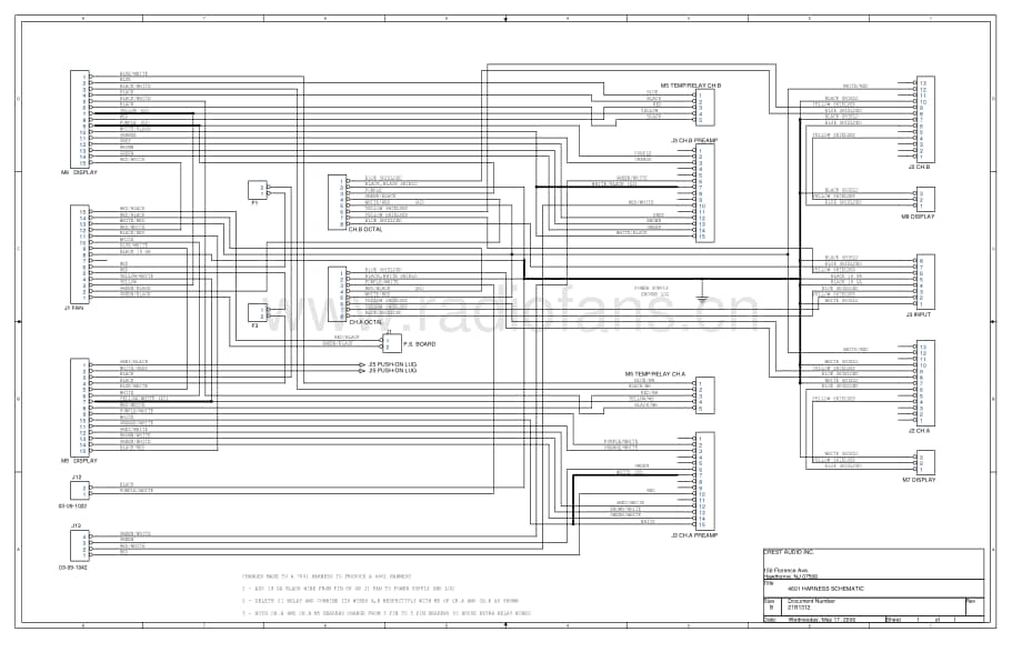 Crest-PRO4601-pwr-sch维修电路原理图.pdf_第3页