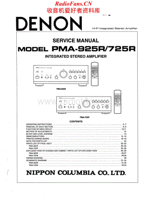 Denon-PMA925R-int-sm维修电路原理图.pdf