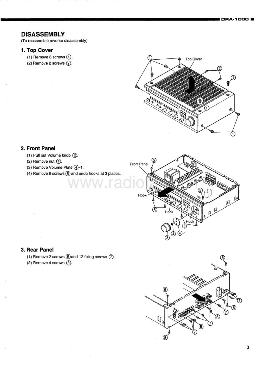 Denon-DRA1000-rec-sm维修电路原理图.pdf_第3页
