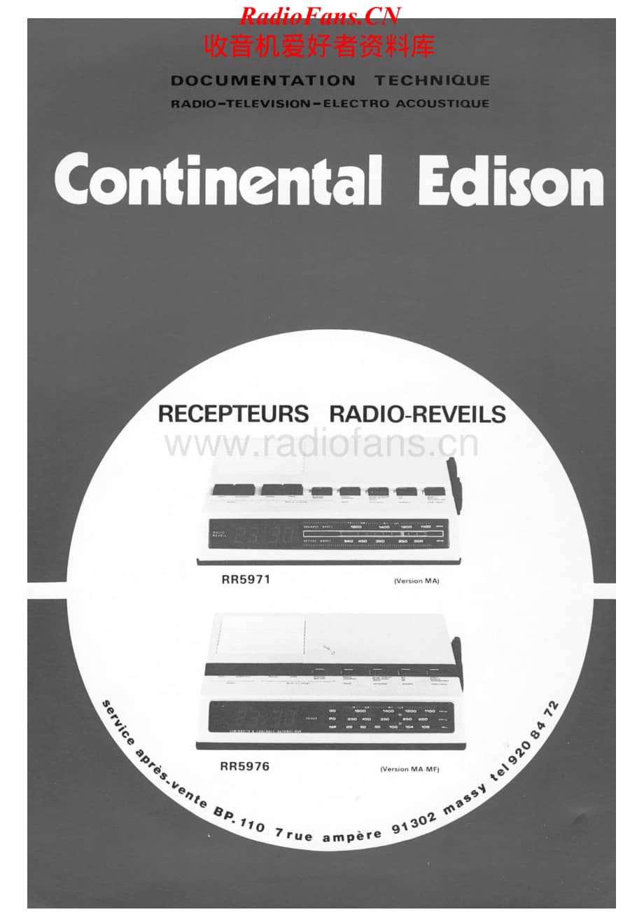 Continental-RR5976-rec-sm维修电路原理图.pdf_第1页