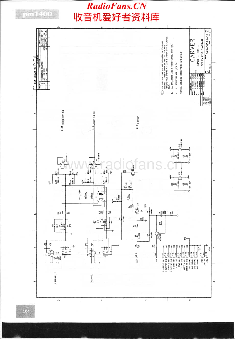 Carver-PM700-pwr-sch维修电路原理图.pdf_第2页