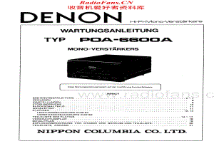 Denon-POA6600A-pwr-sm维修电路原理图.pdf