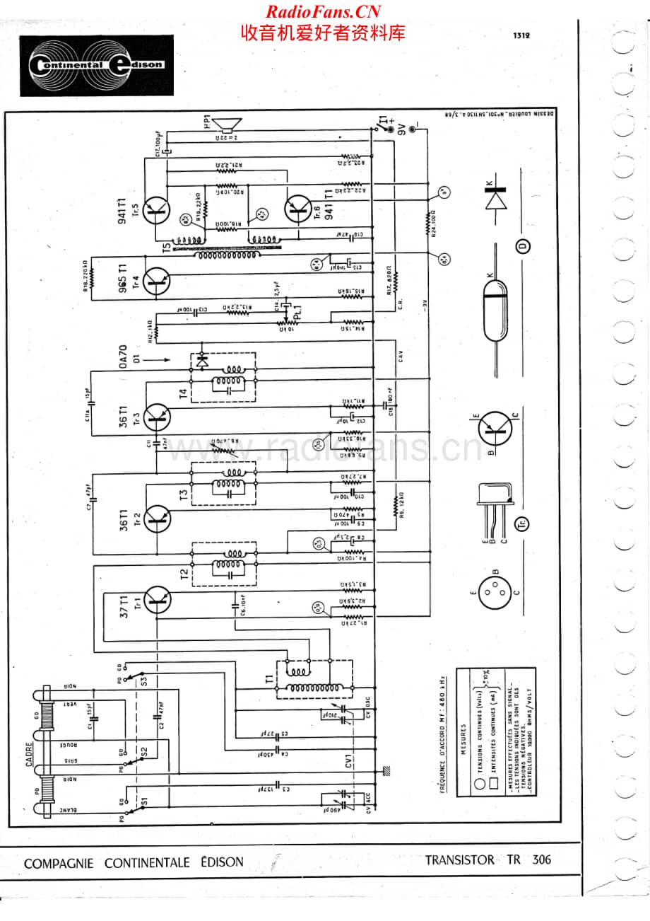 Continental-TR306-rec-sch维修电路原理图.pdf_第2页