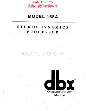 DBX-168A-dp-sm维修电路原理图.pdf