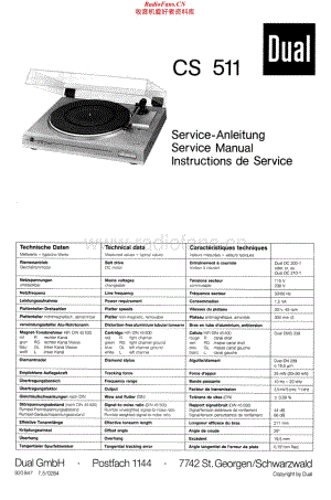 Dual-CS511-tt-sm维修电路原理图.pdf