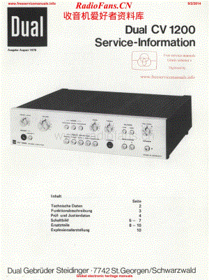 Dual-CV1200-int-sm维修电路原理图.pdf