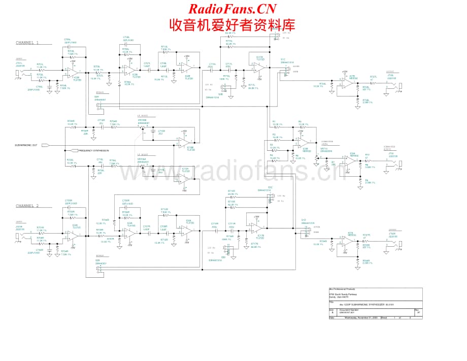 DBX-120XP-synt-sch维修电路原理图.pdf_第2页