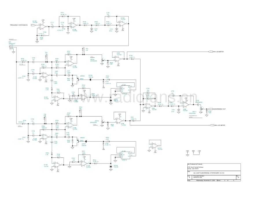 DBX-120XP-synt-sch维修电路原理图.pdf_第3页