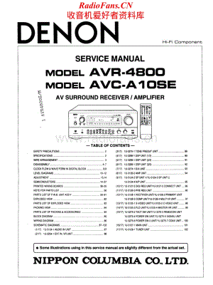Denon-AVCA10SE-avr-sm维修电路原理图.pdf
