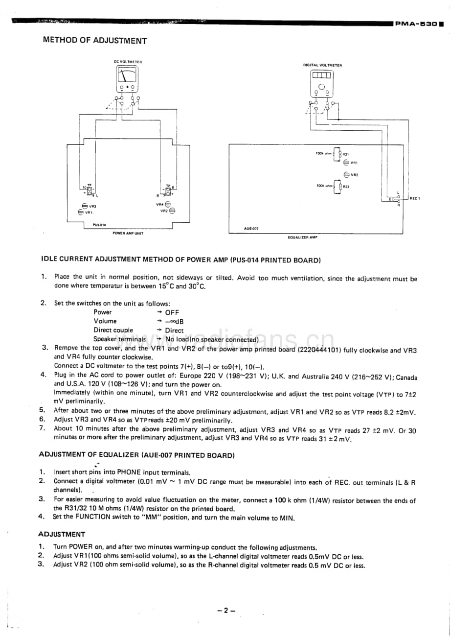 Denon-PMA530-int-sm维修电路原理图.pdf_第3页
