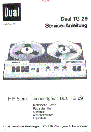 Dual-TG29-tape-sm维修电路原理图.pdf