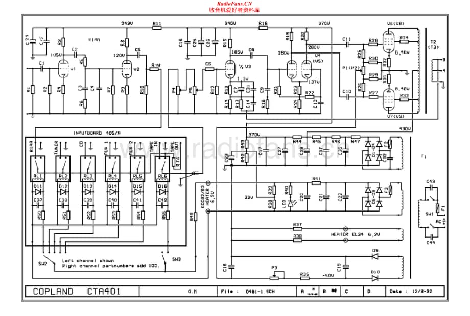 Copland-CTA401-int-sch维修电路原理图.pdf_第1页