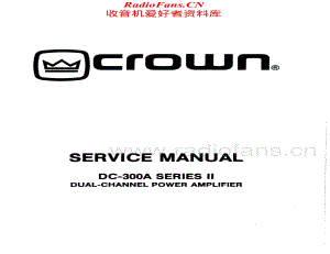 Crown-DC300AII-pwr-sm维修电路原理图.pdf