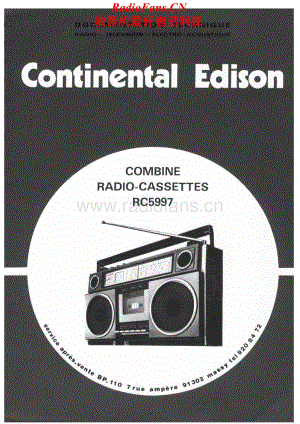 Continental-RC5997-rec-sm维修电路原理图.pdf