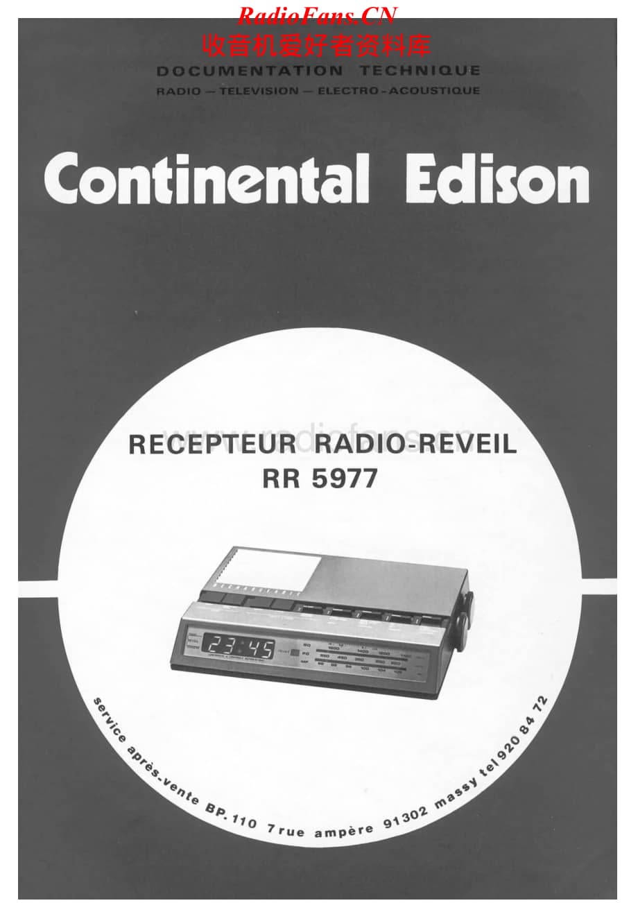 Continental-RR5977-rec-sm维修电路原理图.pdf_第1页