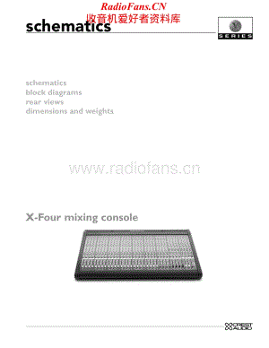 Crest-Xfour-series-mix-sch维修电路原理图.pdf