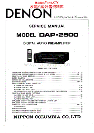 Denon-DAP2500-pre-sm维修电路原理图.pdf
