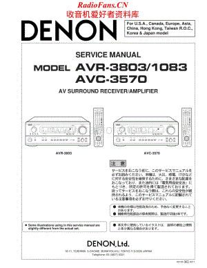 Denon-AVR3803-avr-sm维修电路原理图.pdf