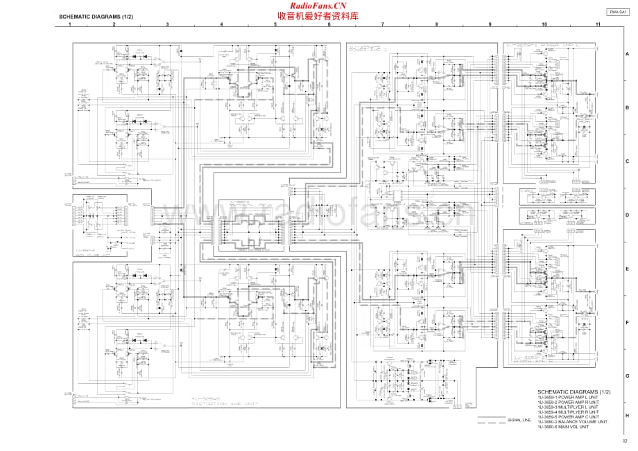 Denon-PMASA1-int-sch维修电路原理图.pdf_第1页