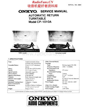 Onkyo-CP1010A-tt-sm维修电路原理图.pdf