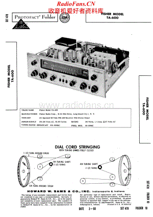 Fisher-TA600-rec-sm维修电路原理图.pdf
