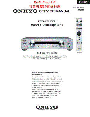 Onkyo-P3000R-pre-sm维修电路原理图.pdf