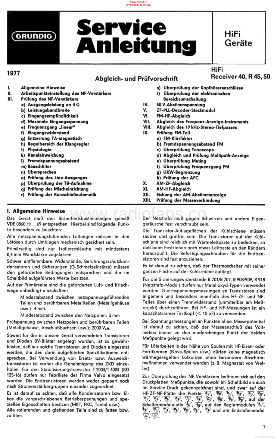 Grundig-R45-rec-sm维修电路原理图.pdf_第1页