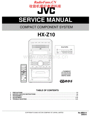 JVC-HXZ10-cs-sm维修电路原理图.pdf