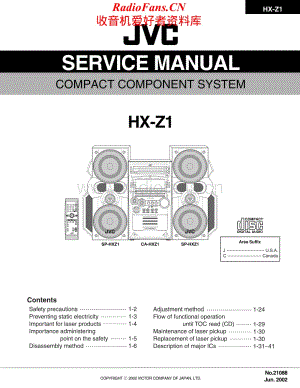 JVC-HXZ1-cs-sm维修电路原理图.pdf
