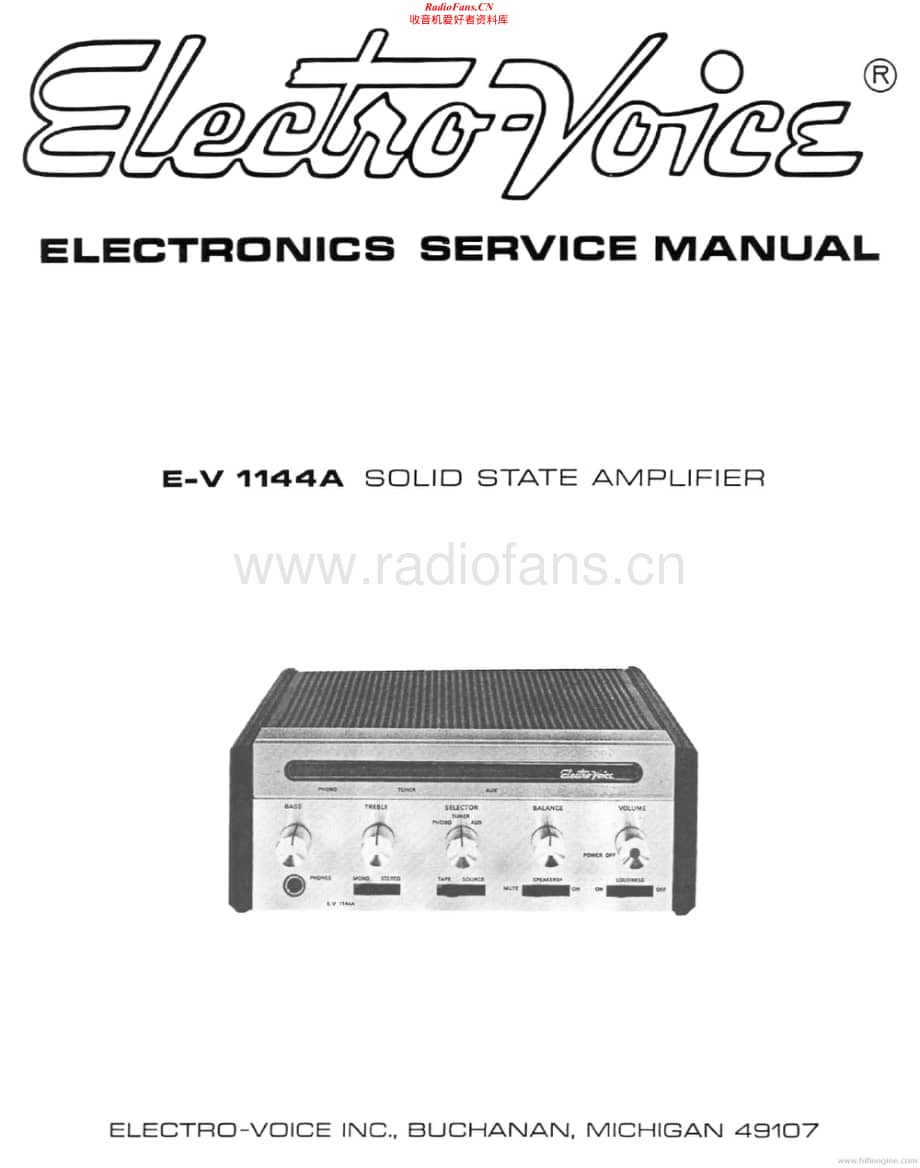 ElectroVoice-EV1144A-int-sm维修电路原理图.pdf_第1页