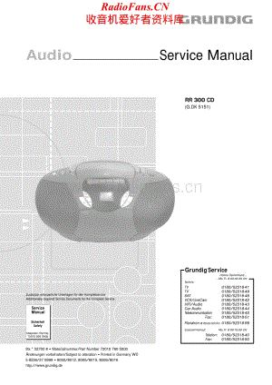 Grundig-RR300CD-pr-sm维修电路原理图.pdf