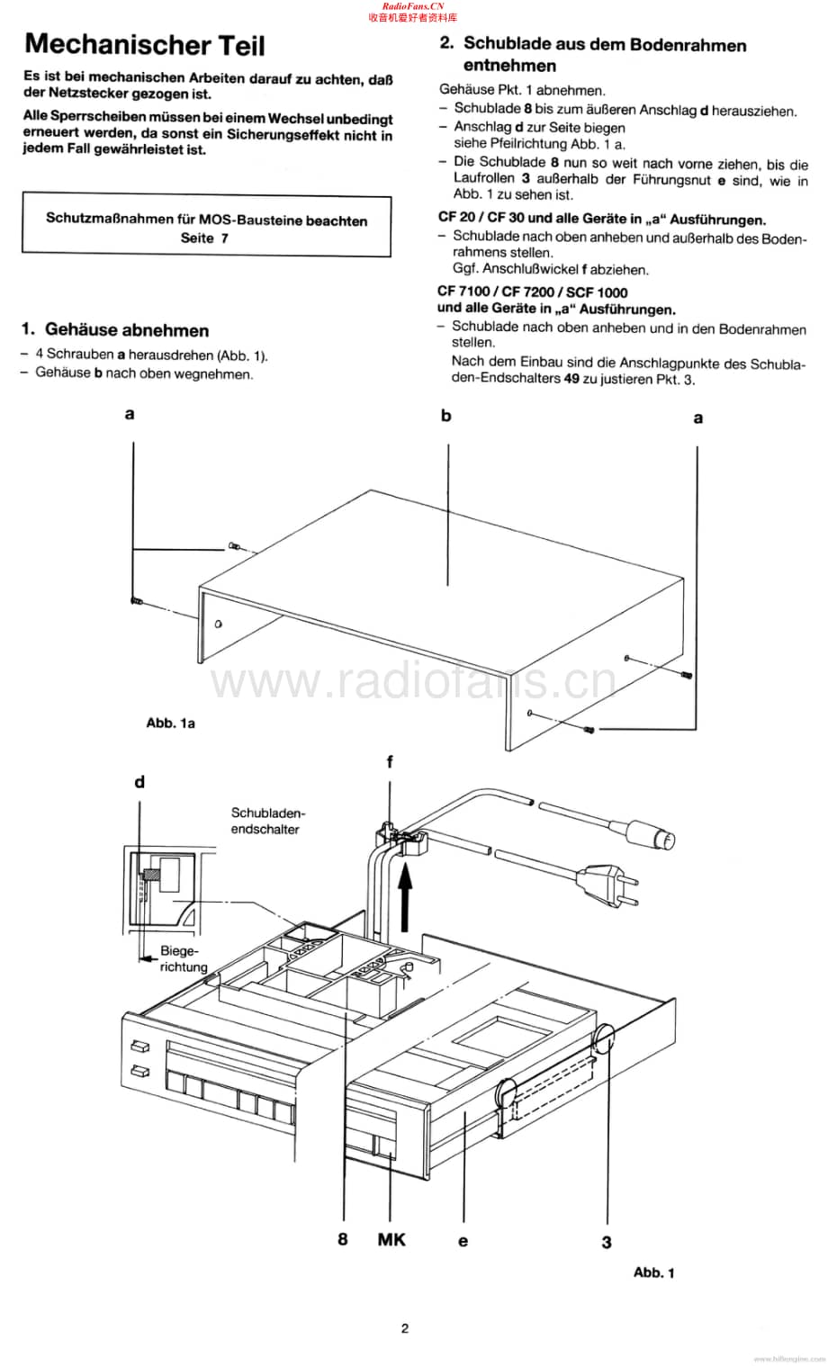 Grundig-CBF4000-tape-sm维修电路原理图.pdf_第2页