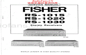 Fisher-RS1030-rec-sm维修电路原理图.pdf