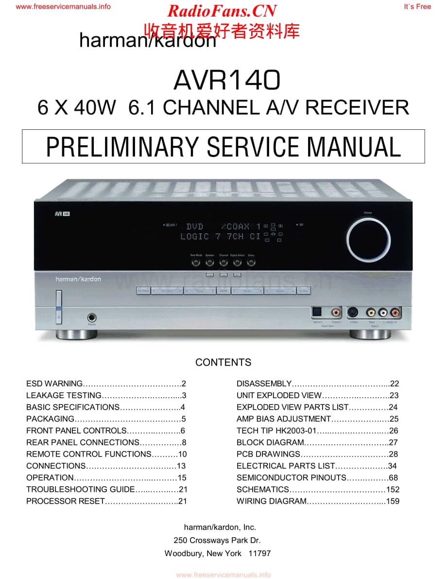 HarmanKardon-AVR140-avr-sm维修电路原理图.pdf_第1页
