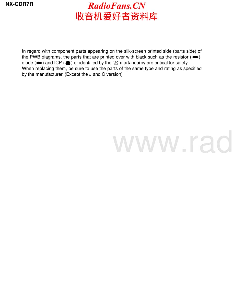 JVC-NXCDR7R-cs-sch维修电路原理图.pdf_第1页