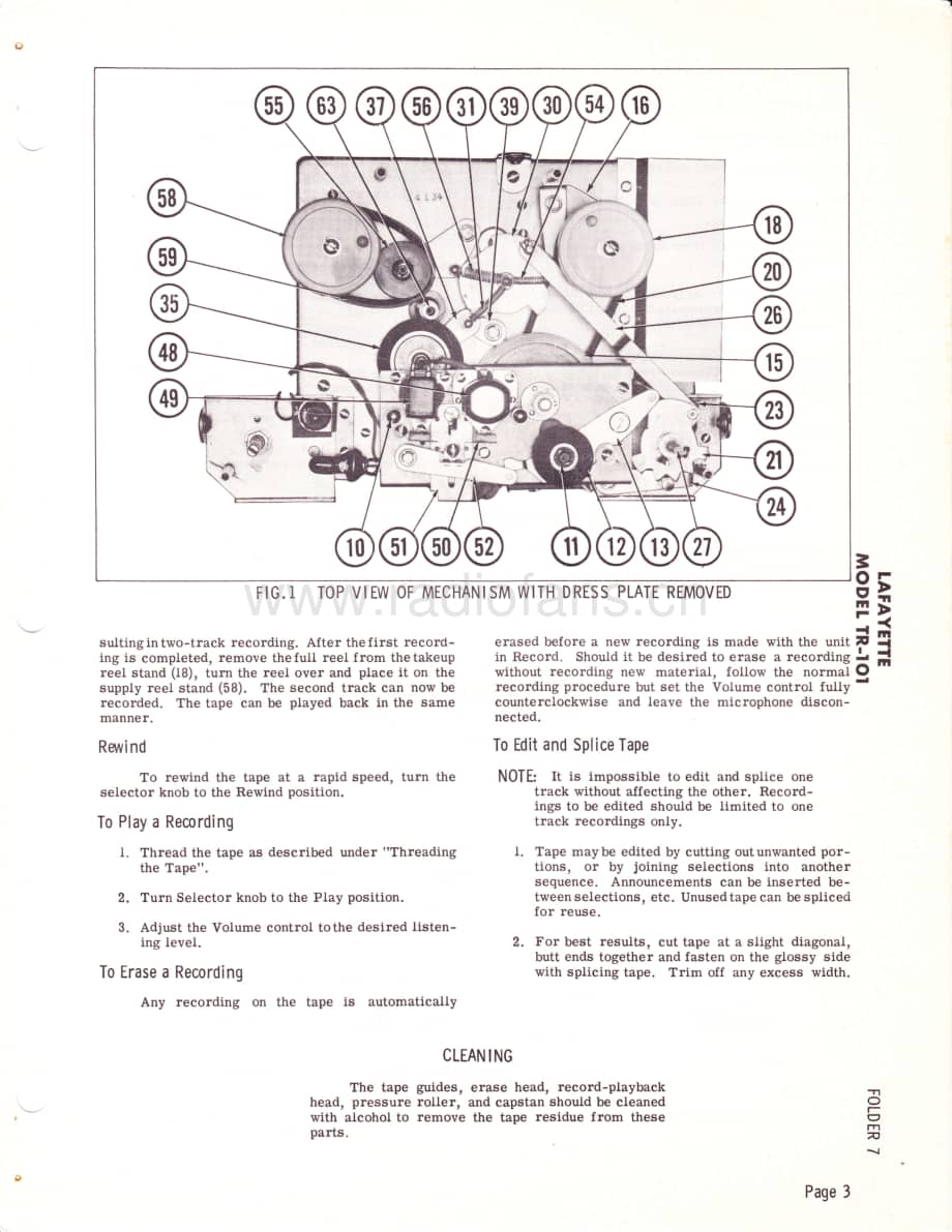 Lafayette-TR101-tape-sm维修电路原理图.pdf_第3页