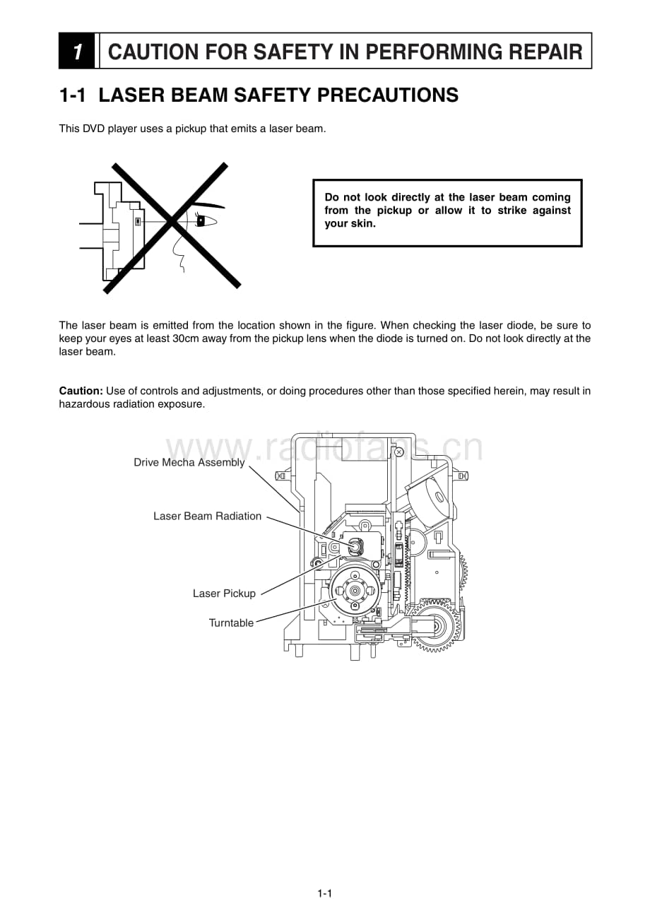 Hitachi-DVPF6E-cd-sm维修电路原理图.pdf_第3页