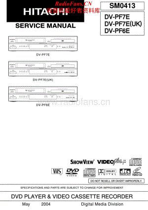 Hitachi-DVPF6E-cd-sm维修电路原理图.pdf
