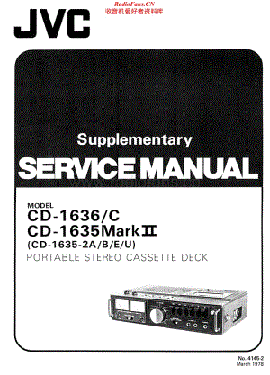 JVC-CD1636-tape-sup维修电路原理图.pdf