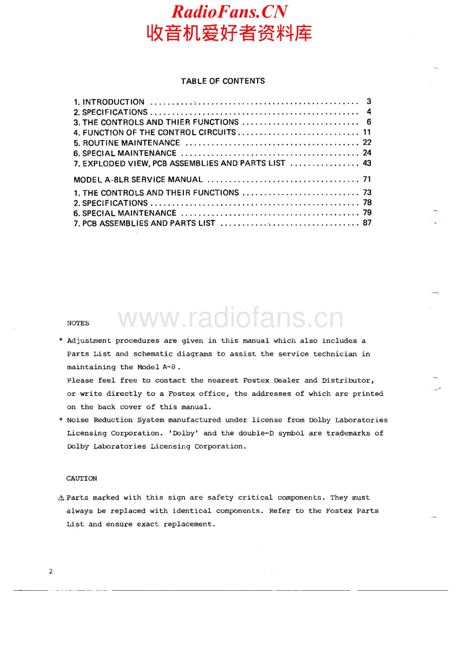 Fostex-A8-tape-sm维修电路原理图.pdf_第2页