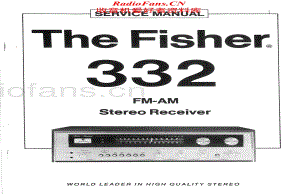 Fisher-332-rec-sm维修电路原理图.pdf