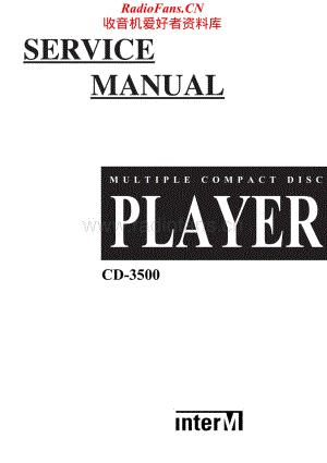 InterM-CD3500-cd-sm维修电路原理图.pdf