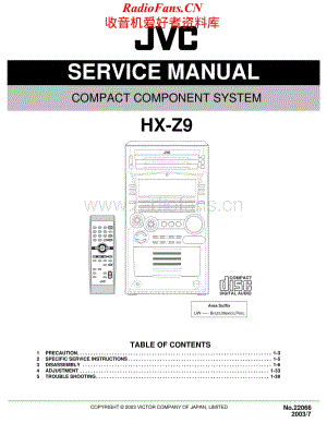JVC-HXZ9-cs-sm维修电路原理图.pdf